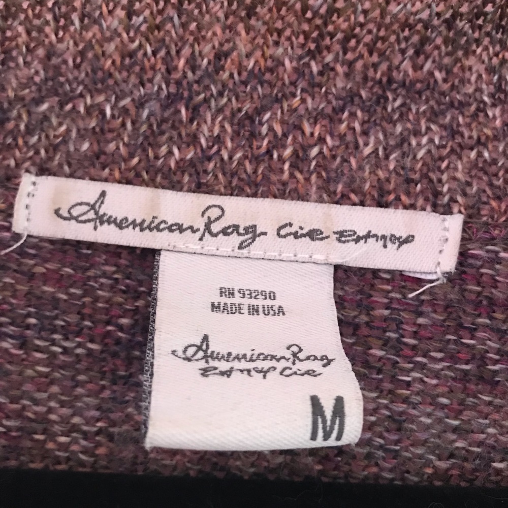American Rag Multicolor Open-Front Cardigan - Picture 3 of 4